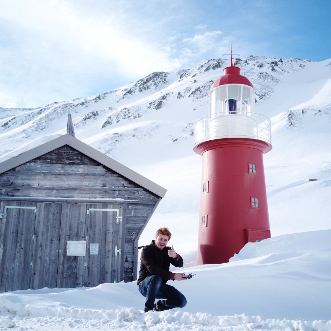 Marc Manhart - Leuchtturm Rheinquelle